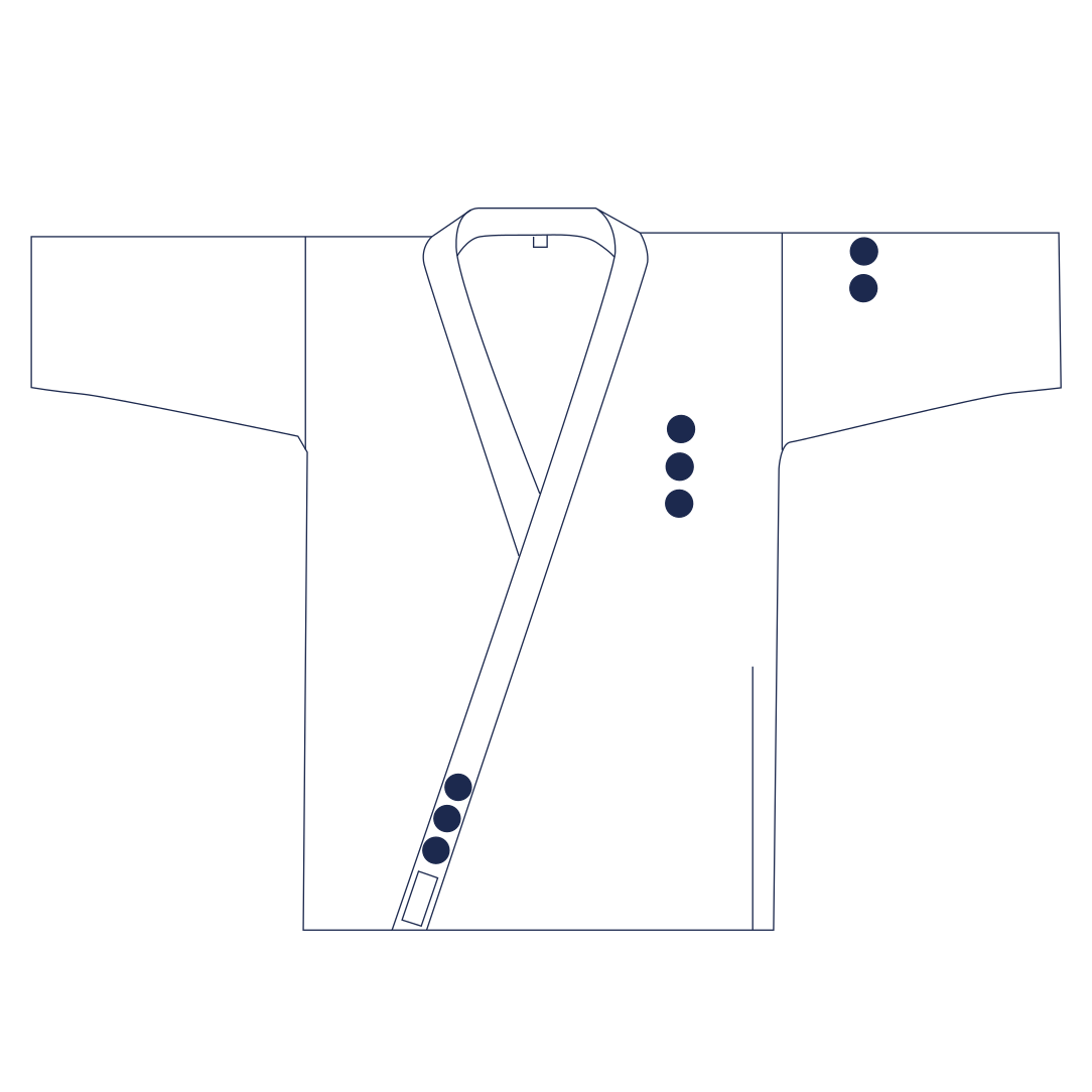 Embroidery for jackets